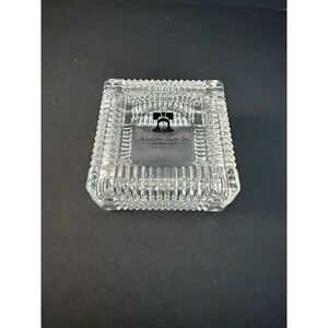 Vintage NAWCC Philadelphia Chapter One Glass Trinket Box Liberty Bell 1943